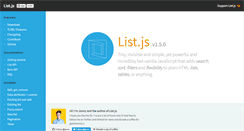 Desktop Screenshot of listjs.com